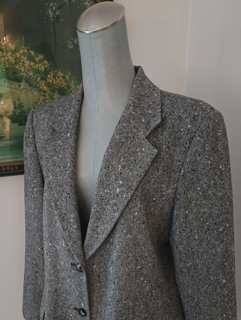 Pendleton | Classic Gray Tweed Blazer Jacket - Picture 2 of 7